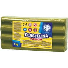 Astra Plastelína 1kg Olivová, 303111018