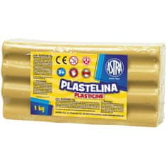 Astra Plastelína 1kg Hnědobéžová, 303111020