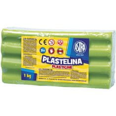 Astra Plastelína 1kg Zelená světla, 303111017