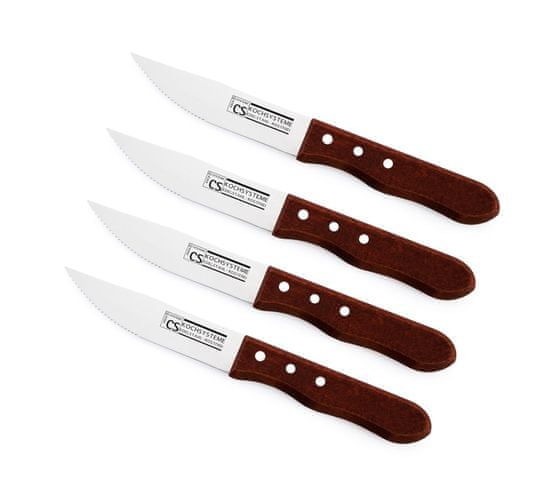 CS Solingen Nůž steakový sada 4 ks JUMBO BRUHL CS-070182