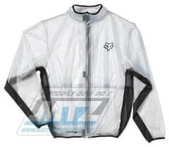 Fox Pláštěnka FOX Fluid MX Jacket - průhledná - černá L (fx10033-012) (Velikost: XXL) FX10033-012-X