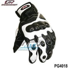 Progrip Rukavice silniční PROGRIP 4018 Motard - černo-bílé - velikost XL () PG4018-XL