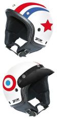 Progrip Přilba na skútr Progrip 3057 Scooter Helmet Vintage - velikost L (Velikost: S) PG3057-01-L