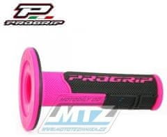 Progrip Rukojeti/Gripy Progrip 801 - FLUO růžovo-černé PG0801-FL0902