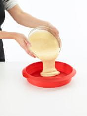 Lékué Lékué, Klasická forma na dort Round Cake 26 Cm | červená
