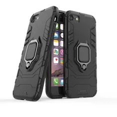 IZMAEL Odolné Pouzdro Ring Armor Case pro Apple iPhone 5/iPhone 5s/iPhone SE - Černá KP22526