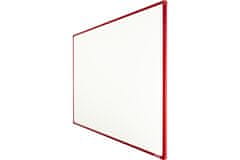 VISION Bílá keramická tabule boardOK 150x120 - červená