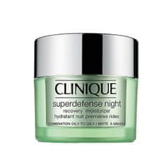 Clinique Noční hydratační krém pro smíšenou až mastnou pleť Superdefense (Night Recovery Moisturizer Combinat