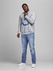 Jack&Jones Plus Pánské džíny Slim Fit JJIGLENN JJORIGINAL 12188524 Blue Denim (Velikost 54/32)