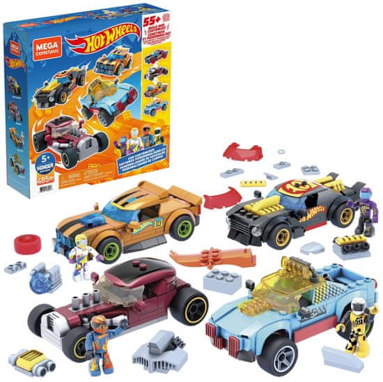 MEGA BLOKS Mega Construx Hot Wheels Postav si sám GVM13