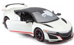 Maisto Acura NSX 2018, bílá 1:24