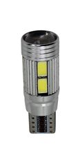 DUALEX HYPER LED T10 W2,1 x 9,5 D 10 SMD x 3chips 12V bílá 2ks s odporem