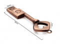 USB ve tvaru klíče SRDCE bronz, 8 GB, USB 2.0