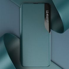 IZMAEL Elegantní knižkové pouzdro View Case pro Huawei P40 Lite E - Černá KP9669