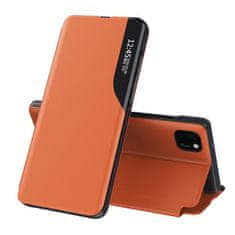 IZMAEL Elegantní knižkové pouzdro View Case pro Huawei Y5P - Oranžová KP13778