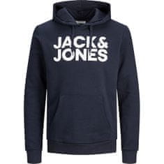 Jack&Jones Pánská mikina JJECORP 12152840 Navy Blazer (Velikost M)