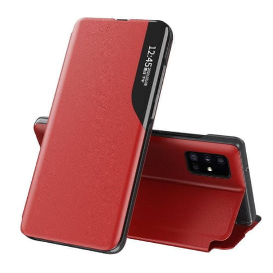 IZMAEL Elegantní knižkové pouzdro View Case pro Samsung Galaxy A71 - Modrá KP10624