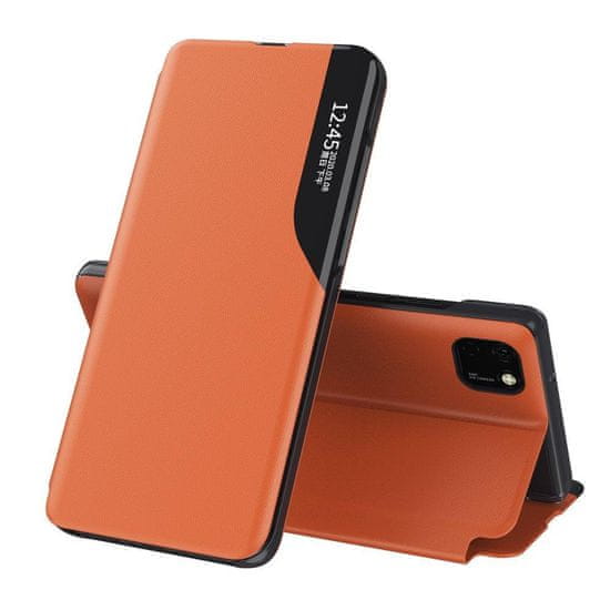 IZMAEL Elegantní knižkové pouzdro View Case pro Huawei Y6P/Honor 9A - Černá KP9668