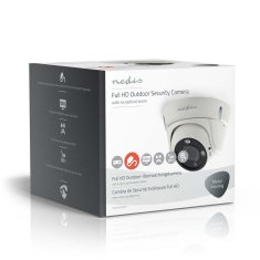 Nedis AHDCDW20WT CCTV Full HD varifokální dome kamera venkovní bílá