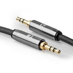 Nedis Profigold propojovací audio kabel jack 3.5mm - zástrčka jack 3.5mm, 2 m (CATB22000GY20)