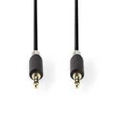 Nedis CABW22000AT100 propojovací audio kabel zástrčka jack 3.5mm - zástrčka jack 3.5mm, 10 m