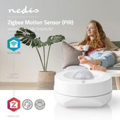 Nedis SmartLife ZigBee chytrý PIR snímač pohybu (ZBSM10WT)