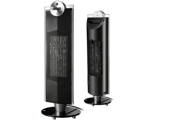 Unold Přenosné keramické topení UNOLD 86515 TOWER s ventilátorem 1200-2000W