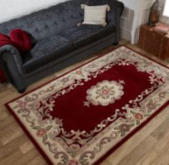 Flair Ručně všívaný kusový koberec Lotus premium Red 75x150