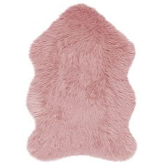 Flair DOPRODEJ: 120x170 cm Kusový koberec Faux Fur Sheepskin Pink 120x170