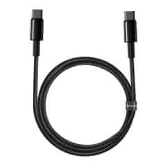 BASEUS Data kabel USB-C / USB-C PD QC 100W 5A 1m, černý