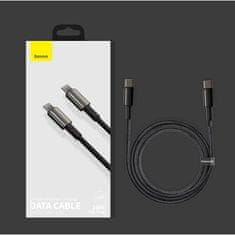 BASEUS Data kabel USB-C / USB-C PD QC 100W 5A 1m, černý