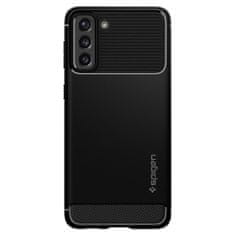 Spigen Rugged Armor silikonový kryt na Samsung Galaxy S21, matný černý