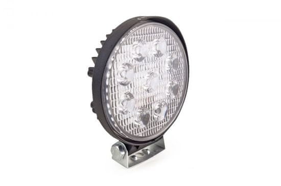 AMIO LED pracovní světlo 9LED Ø110 35W FLAT 9-36V AWL06