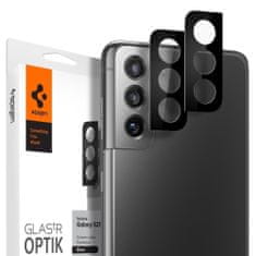 Spigen Optik.Tr 2x ochranné sklo na kameru na Samsung Galaxy S21, černé