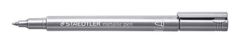 Staedtler Metalický popisovač, 1-2mm, kuželový hrot, stříbrná 8323-81