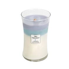 Woodwick Vonná svíčka váza velká Trilogy Calming Retreat 609,5 g