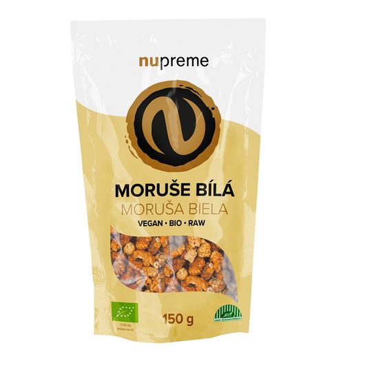 Nupreme Moruše bílá 150g BIO