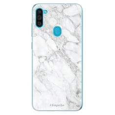 iSaprio Silikonové pouzdro - SilverMarble 14 pro Samsung Galaxy M11