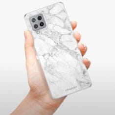 iSaprio Silikonové pouzdro - SilverMarble 14 pro Samsung Galaxy A42