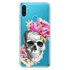 iSaprio Silikonové pouzdro - Pretty Skull pro Samsung Galaxy M11