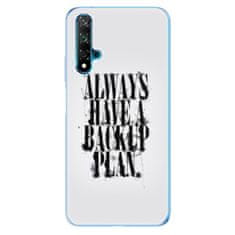 iSaprio Silikonové pouzdro - Backup Plan pro Huawei Nova 5T