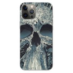 iSaprio Silikonové pouzdro - Abstract Skull pro Apple iPhone 12 Pro