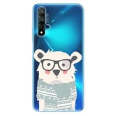 iSaprio Silikonové pouzdro - Bear with Scarf pro Huawei Nova 5T