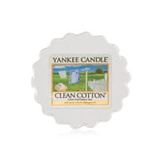 Yankee Candle Vonný vosk do aromalampy Clean Cotton 22 g