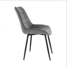 ATAN Židle SARIN, šedá / černá