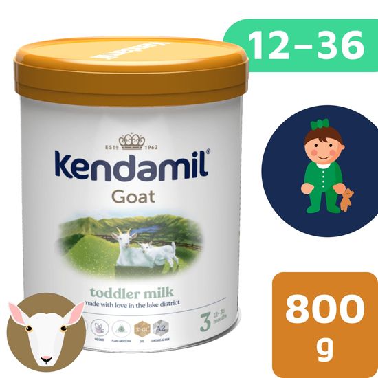 Kendamil Kozí batolecí mléko 3 (800 g) DHA+