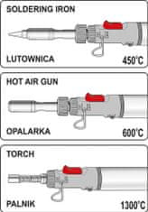 Vorel Pájka plynová 3v1 ,15ml,25-80W