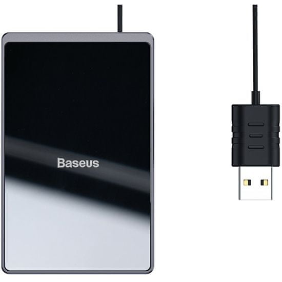 BASEUS Baseus ultra-tenká bezdrátová nabíječka 15W WX01B-01, černá
