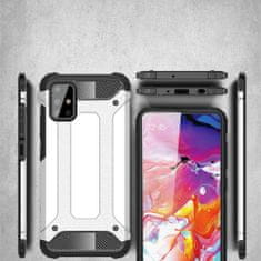 IZMAEL Pouzdro Hybrid Armor pre Samsung Galaxy A71 - Stříbrná KP10310