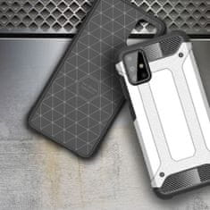 IZMAEL Pouzdro Hybrid Armor pre Samsung Galaxy A71 - Stříbrná KP10310